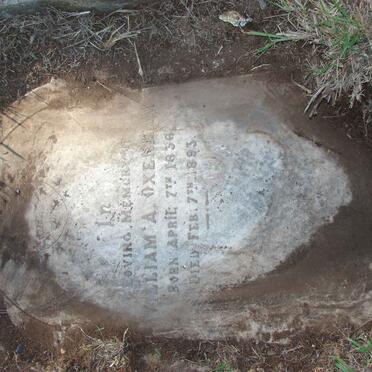 OXENHAM William A. 1836-1893