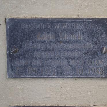 ALCOCK Ralph 1915-1988