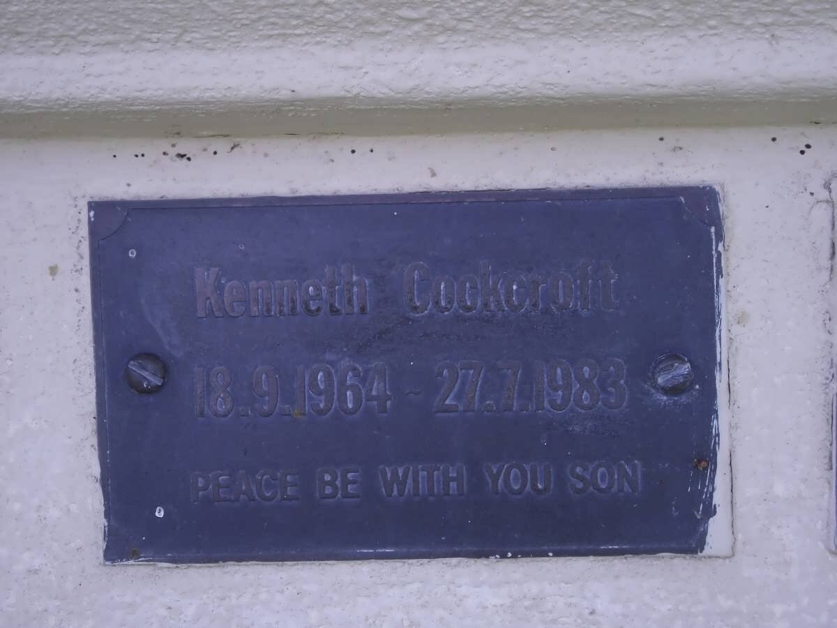COCKCROFT Kenneth 1964-1983