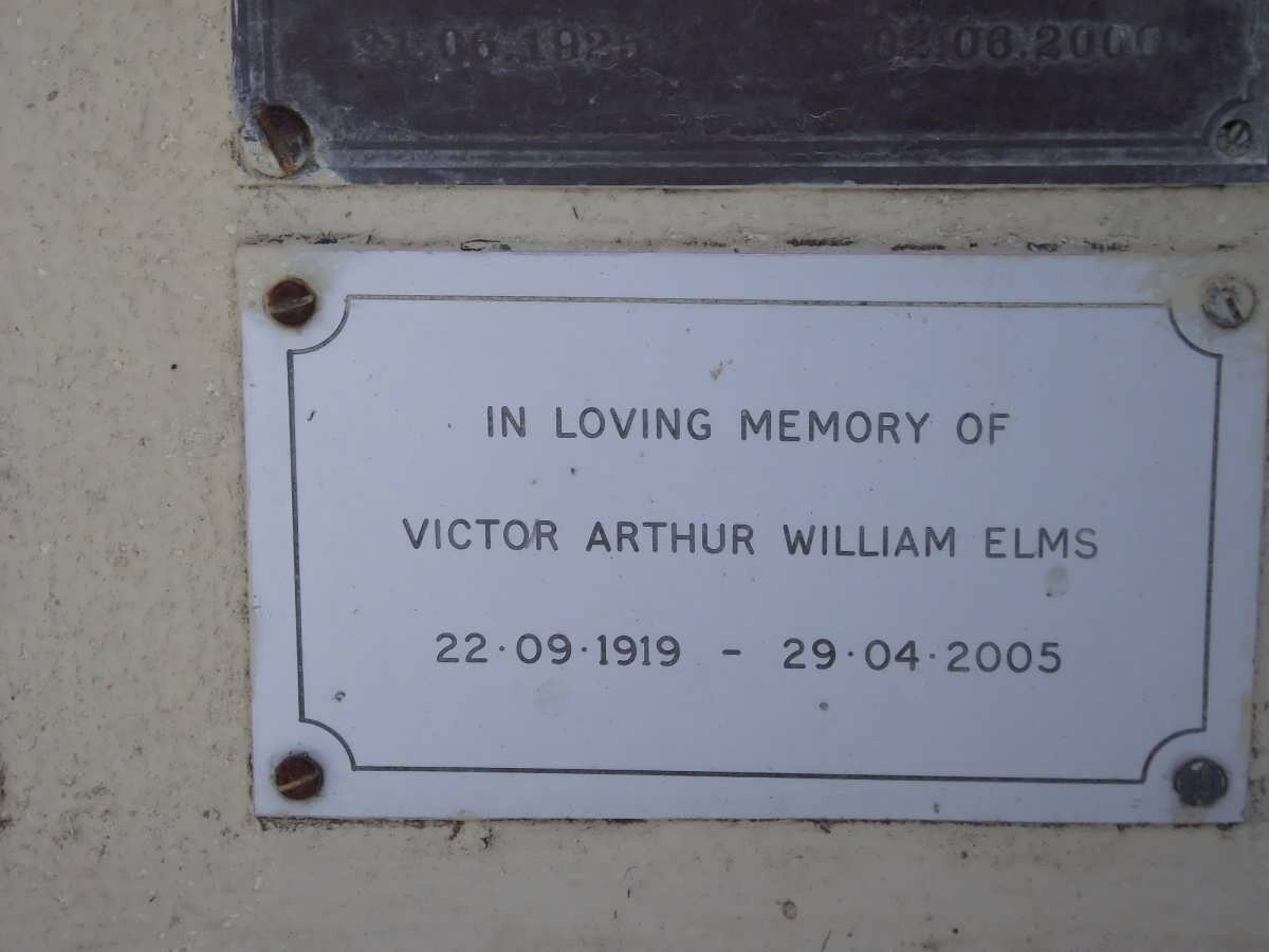 ELMS Victor Arthur William 1919-2005