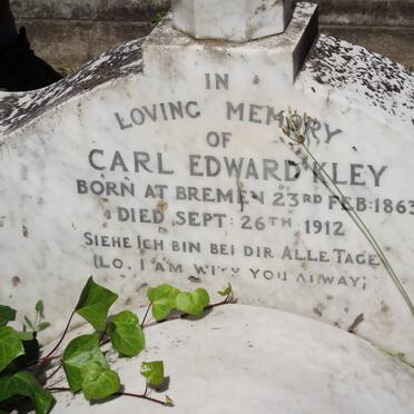 KLEY Carl Edward 1863-1912