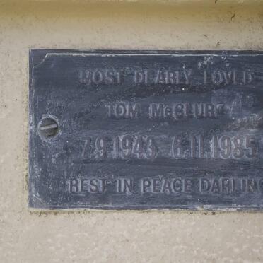 Mc CLURE Tom 1943-1985