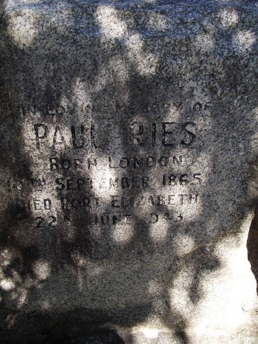 RIES Paul 1865-1943