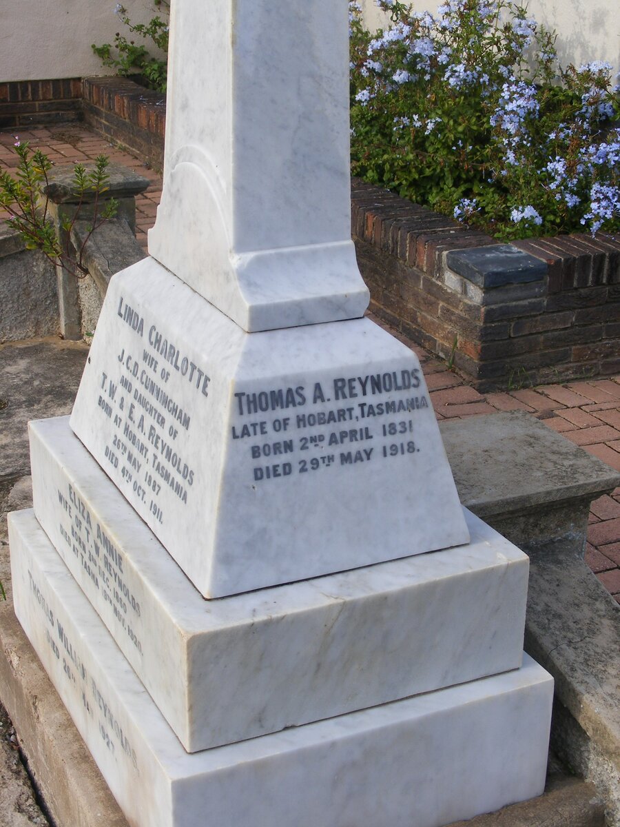 REYNOLDS Thomas A. 1831-1918