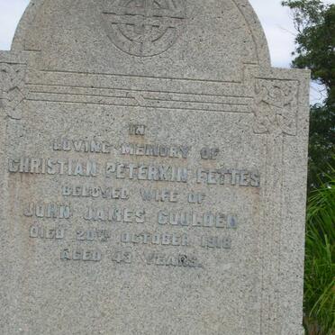 FETTES Christian Peterkin -1918