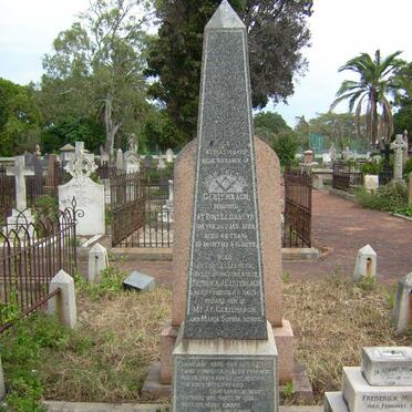 GERTENBACH John Frederick -1878 &amp; Maria Sophia :: GERTENBACH Frederick J. -1872