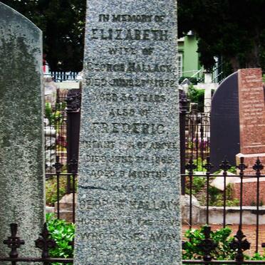 HALLACK George  &amp; Elizabeth -1872 :: HALLACK Frederic 1865