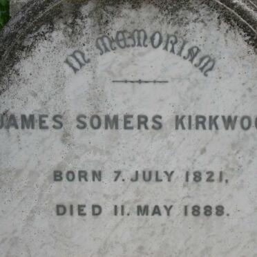 KIRKWOOD James Somers 1821-1888