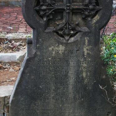 TITTERTON Isaiah 1806-1864 :: TITTERTON George Isaiah 1851-1857