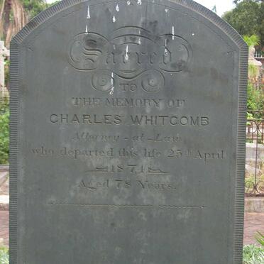 WHITCOMB Charles -1874