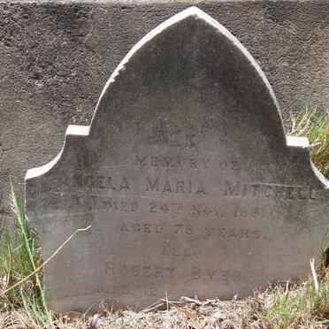 MITCHELL Angela Maria -1881 :: BYERS Robert  -?
