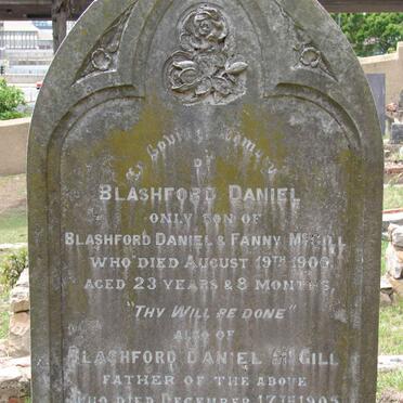 McGILL Blashford Daniel -1900 :: McGILL Blashford Daniel -1905