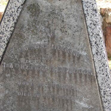 PEACOCK Laurence G. 1812-1893