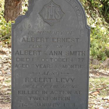 SMITH Albert Ernest -1877 :: LEVY Robert -1881