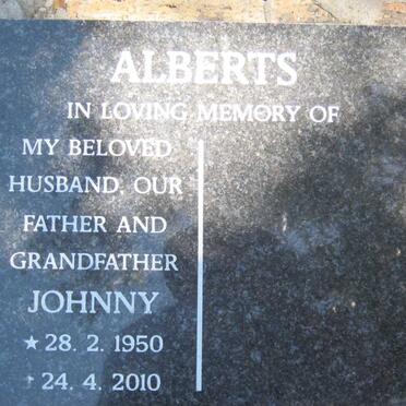 ALBERTS Johnny 1950-2010