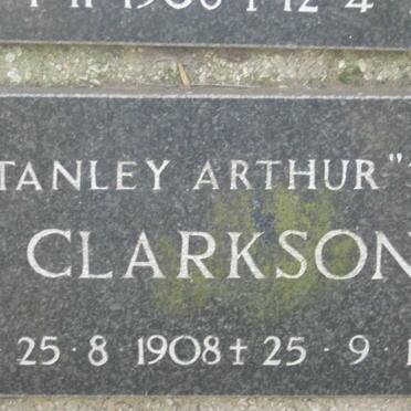 CLARKSON Stanley Arthur 1908-1986