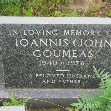 GOUMEAS Ioannis 1940-1976