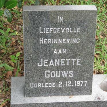 GOUWS Jeanette  -1977