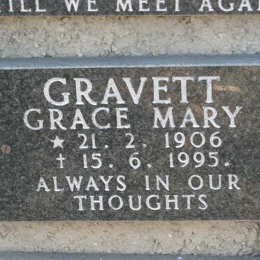 GRAVETT Grace Mary 1906-1995
