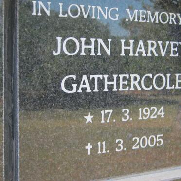 GATHERCOLE John Harvey 1924-2005