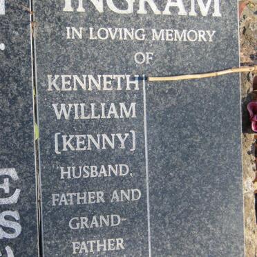 INGRAM Kenneth William 1947-2001