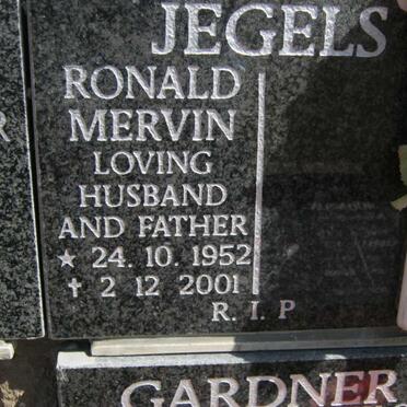 JEGELS Ronald Mervin 1952-2001