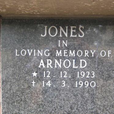 JONES Arnold 1923-1990