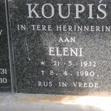 KOUPIS Eleni 1932-1990