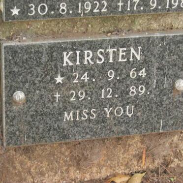 KIRSTEN 1964-1989