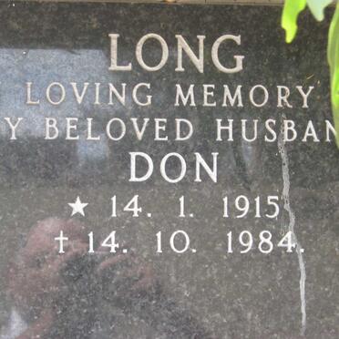 LONG Don 1915-1984