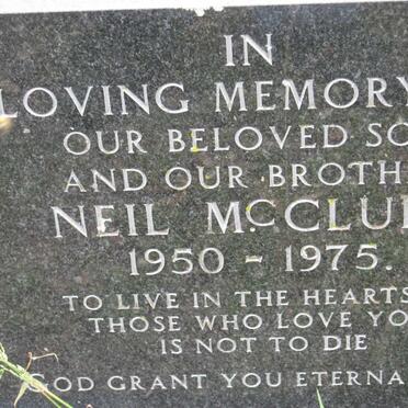 McCLURE Neil 1950-1975