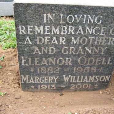 ODELL Eleanor 1882-1968 :: WILLIAMSON Margery 1913-2001