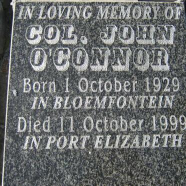 O'CONNOR John 1929-1999