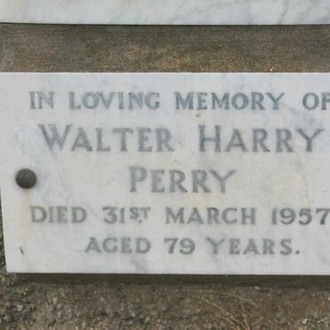 PERRY Walter Harry -1957