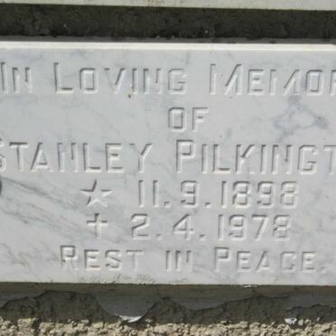 PILKINGTON Stanley 1898-1978