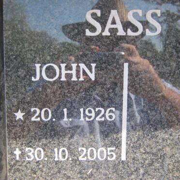 SASS John 1926-2005