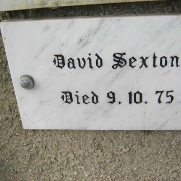 SEXTON David -1975