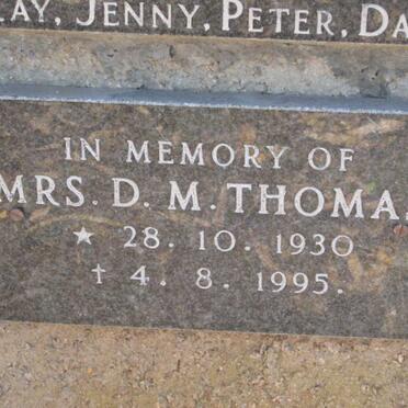 THOMAS D.M. 1930-1995
