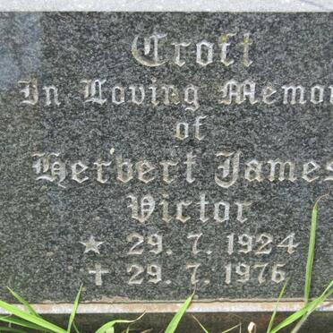 TROTT Herbert James Victor 1924-1976