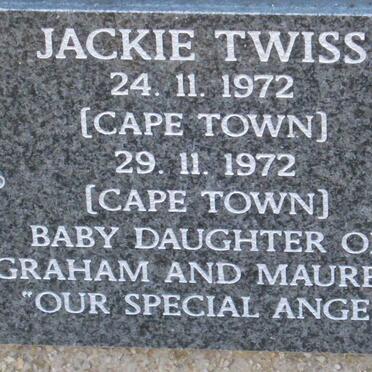 TWISS Jackie 1972-1972