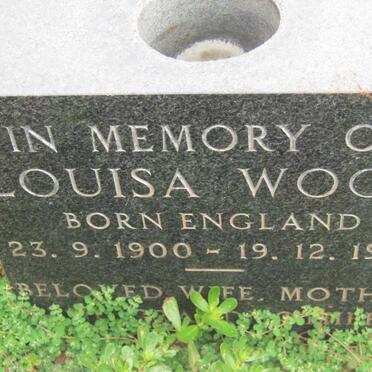 WOOD Louisa 1900-1976
