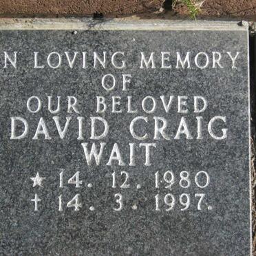 WAIT David Craig 1980-1997