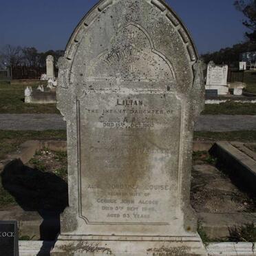 ALCOCK George John -1944 &amp; Dorothea Louisa -1948 :: ALCOCK Lilian -1902