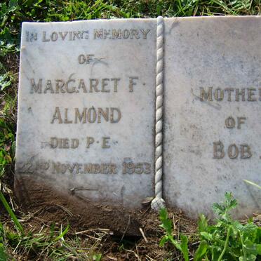 ALMOND Margaret F  