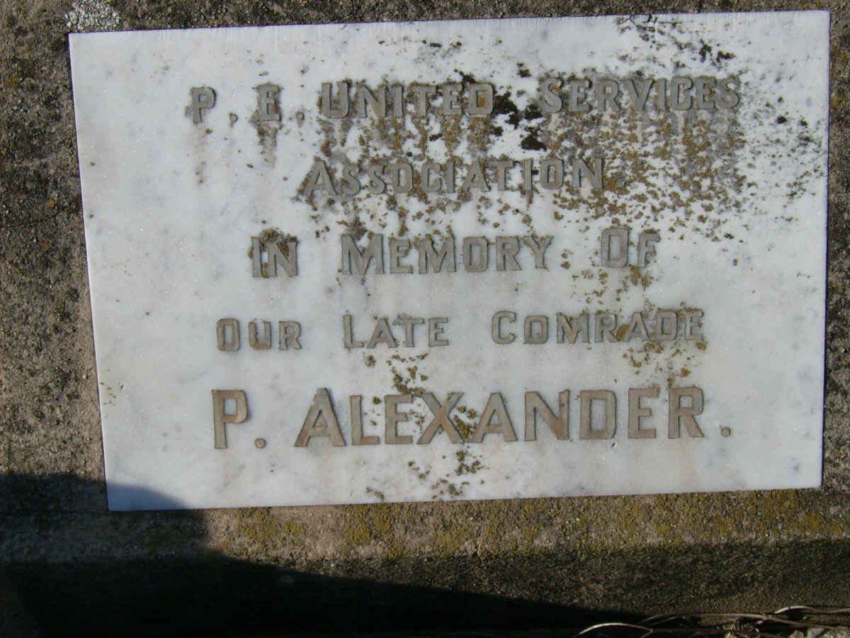 ALEXANDER P.