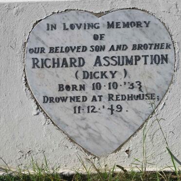 ASSUMPTION Richard 1933-1949