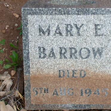 BARROW Mary E. -1945