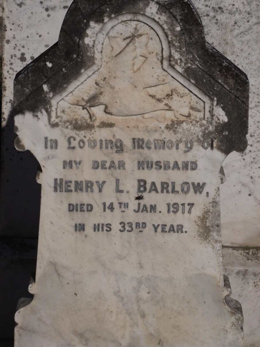 BARLOW Henry L. -1917