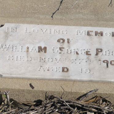 BOOTH William George -1908