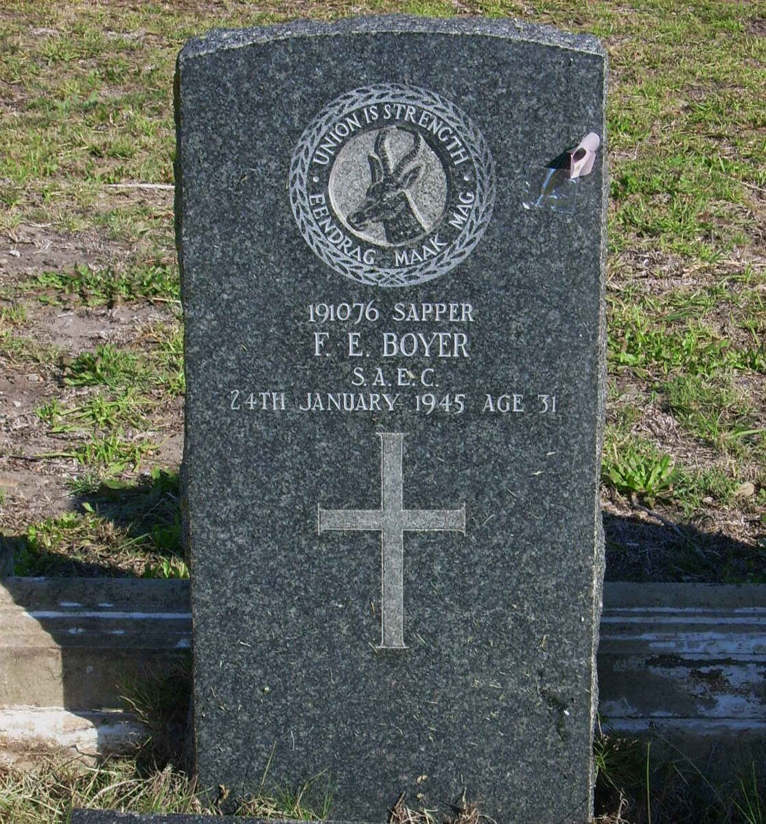 BOYER F.E. -1945